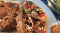 Mushroom Pork Tenderloin and Bruschetta Fresca | Publix Recipes Mushroom Pork Tenderloin and Bruschetta Fresca | Publix Recipes