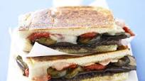 Chargrilled vegetable focaccia Chargrilled vegetable focaccia