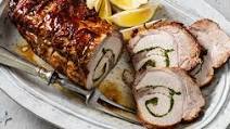 Prosciutto-Wrapped Stuffed Pork Loin Prosciutto-Wrapped Stuffed Pork Loin