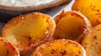 Crispy Deep-Fried Potato-Skin Cups Recipe Crispy Deep-Fried Potato-Skin Cups Recipe