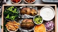 Grilled Baked Potatoes Grilled Baked Potatoes