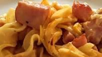Cheesy Ham Noodle Casserole Cheesy Ham Noodle Casserole