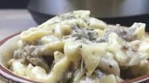 The BEST Slow Cooker Ground Beef Stroganoff Recipe The BEST Slow Cooker Ground Beef Stroganoff Recipe