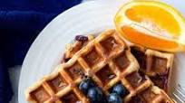 Whole wheat blueberry waffles Whole wheat blueberry waffles