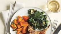 Roasted Pork Chops and Butternut Squash With Kale Roasted Pork Chops and Butternut Squash With Kale