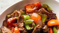 Chinese Beef and Peppers in Black Bean Sauce Chinese Beef and Peppers in Black Bean Sauce