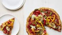 Pizza with Cauliflower Crust Pizza with Cauliflower Crust