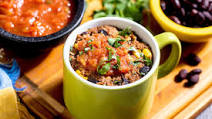 Southwest Meatloaf in a Mug Southwest Meatloaf in a Mug