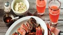 Mesquite Maple Steaks & Vegetables With Watermelon Coolers Mesquite Maple Steaks & Vegetables With Watermelon Coolers