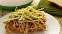 General Tso’s Shredded Pork with Broccoli Slaw General Tso’s Shredded Pork with Broccoli Slaw