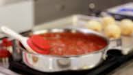 Pasta and Marinara with Baked Chicken Pasta and Marinara with Baked Chicken