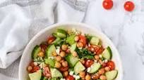 Crunchy Chickpea Mediterranean Salad Crunchy Chickpea Mediterranean Salad