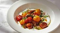 Savory Yogurt Bowl With Roasted Tomatoes Savory Yogurt Bowl With Roasted Tomatoes