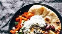 Sheet Pan Chicken Pitas with Tzatziki Sheet Pan Chicken Pitas with Tzatziki