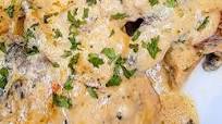 Chicken in Mushroom Cream Sauce Chicken in Mushroom Cream Sauce