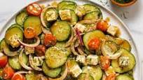 Mediterranean Cucumber Salad Mediterranean Cucumber Salad