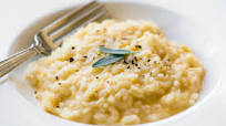Instant Pot Cheddar Risotto with Fresh Sage Instant Pot Cheddar Risotto with Fresh Sage