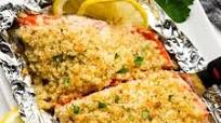 Panko Crusted Salmon Panko Crusted Salmon