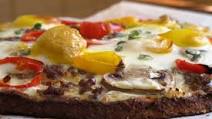 Breakfast Pizza with Cauliflower Crust Breakfast Pizza with Cauliflower Crust