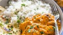 Easy Chicken Tikka Masala with Stove-Top Garlic Naan Easy Chicken Tikka Masala with Stove-Top Garlic Naan
