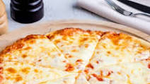 Homemade Four Cheese Pizza Homemade Four Cheese Pizza