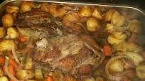 Pork Butt Roast with Vegetables Pork Butt Roast with Vegetables