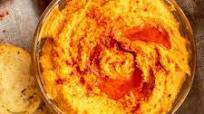 Homemade Roasted Red Pepper Hummus with Tahini Homemade Roasted Red Pepper Hummus with Tahini