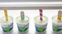 Frozen Margarita Yogurt Pops Frozen Margarita Yogurt Pops
