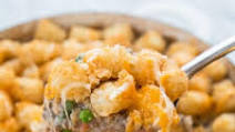 Hamburger Hotdish - Tater Tot Casserole Hamburger Hotdish - Tater Tot Casserole