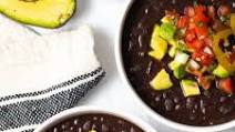 Easy Instant Pot Vegan Black Bean Soup Recipe Easy Instant Pot Vegan Black Bean Soup Recipe