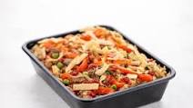 Teriyaki Pulled Pork Rice Bowl no prep, quick cook Teriyaki Pulled Pork Rice Bowl no prep, quick cook