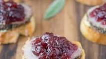 Pork and Cranberry Crostini Pork and Cranberry Crostini