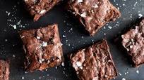Olive Oil Brownies With Sea Salt Olive Oil Brownies With Sea Salt