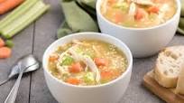 Chicken & Cauliflower Rice Soup Chicken & Cauliflower Rice Soup