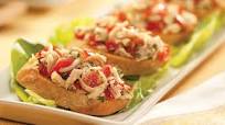 Tomato & Tuna Bruschetta Tomato & Tuna Bruschetta