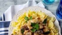 Slow Cooker Lean Pork Stroganoff Slow Cooker Lean Pork Stroganoff