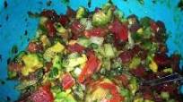 pico de gallo (guacamole) pico de gallo (guacamole)