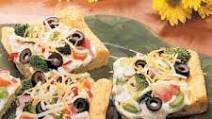 Quick Cold Vegetable Pizza Quick Cold Vegetable Pizza