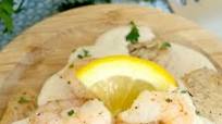 Tilapia and Shrimp with Lemon Cream Sauce Tilapia and Shrimp with Lemon Cream Sauce