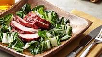 Chinese Barbecue Pork with Bok Choy Chinese Barbecue Pork with Bok Choy