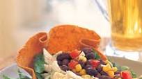 Chicken Tostada Salad Chicken Tostada Salad