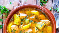 Spanish Salmon & Potato Stew Spanish Salmon & Potato Stew