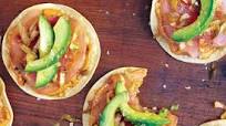 Tuna Tostadas, Contramar Style Tuna Tostadas, Contramar Style