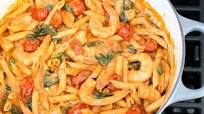 Shrimp Penne with Creamy Rosa Pasta Sauce Shrimp Penne with Creamy Rosa Pasta Sauce