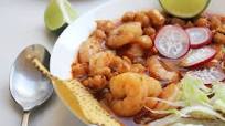 Pozole de camarón Pozole de camarón