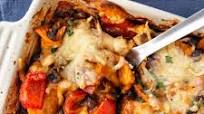 Roasted Vegetable Enchilada Casserole Roasted Vegetable Enchilada Casserole
