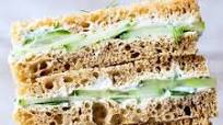 Cucumber Sandwiches with Tzatziki Sauce Cucumber Sandwiches with Tzatziki Sauce