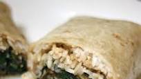 Indian Burrito with Spinach, Chickpeas, and Tomato Recipe Indian Burrito with Spinach, Chickpeas, and Tomato Recipe
