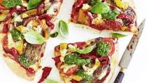Greek lamb pizza Greek lamb pizza