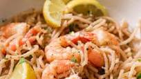 One Pot Lemon Garlic Shrimp Pasta (Grain Free & Paleo) One Pot Lemon Garlic Shrimp Pasta (Grain Free & Paleo)